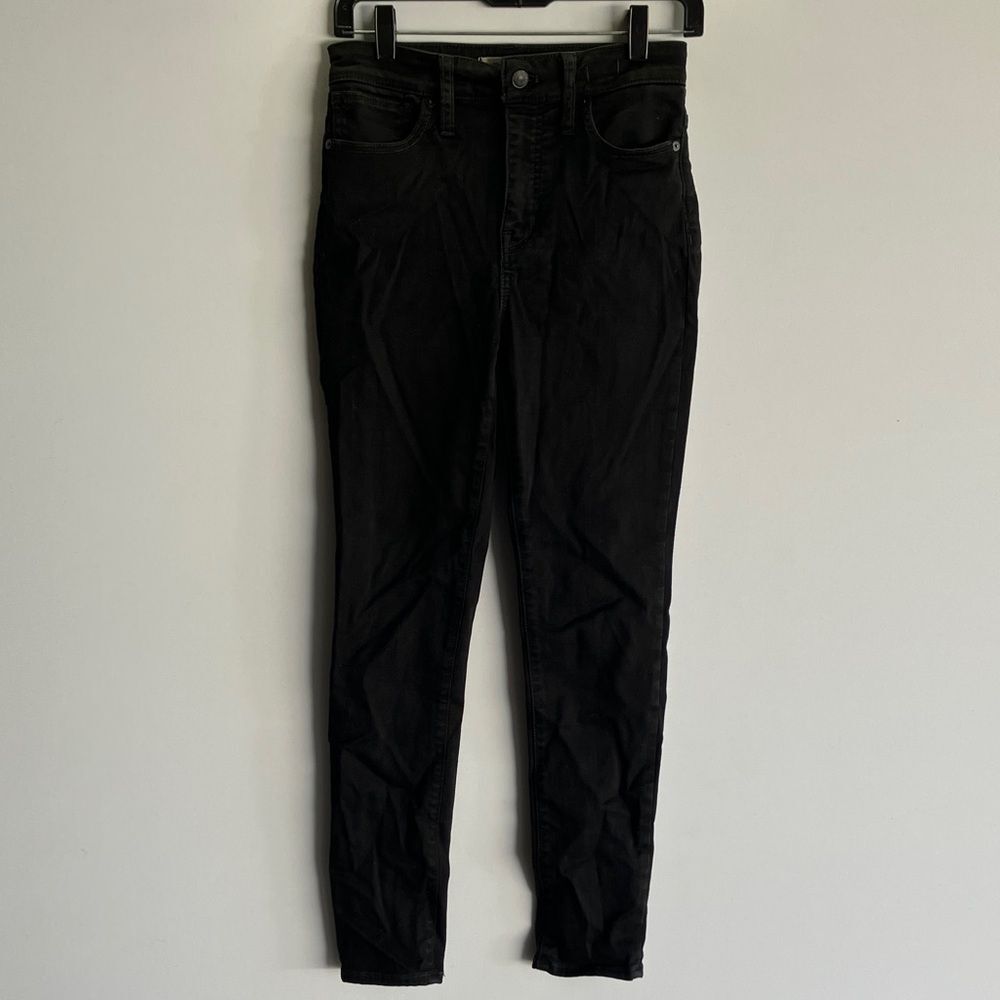 Madewell Women's Black Skinny Jeans